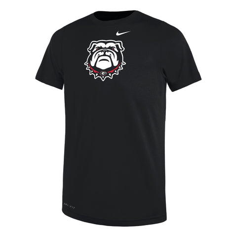 YOUTH Nike DRI fit Georgia Bulldogs Tshirt - Black