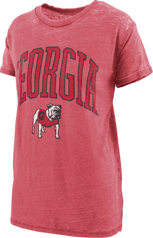 UGA Women's Vintage Boyfriend Tee