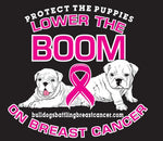 Bulldogs Battling Breast Cancer T-Shirt 2023