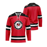 YOUTH Official UGA Ice Dawgs Hockey Jersey ~ Red