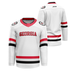 Official UGA Ice Dawgs Hockey Jersey ~ White