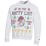 UGA Ugly Christmas  ~ On The Natty List ~ White