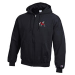 Georgia Champion Full Zip Sweatshirt - Black