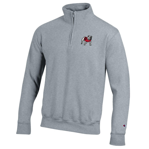 Georgia Champion 1/4-Zip Sweatshirt - Grey