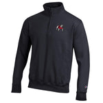 Georgia Champion 1/4-Zip Sweatshirt - Black