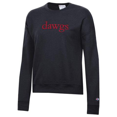 Champion Women's DAWGS Sweatshirt - Black