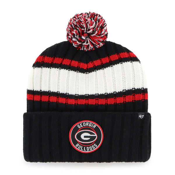 PokeGang Unisex Black & Red 100% Acrylic Comfortable Fit Knit Ribbed Beanie Hat Smith + Rogue Unisex Alpaca Beanie main image 4