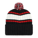 GEORGIA 47 Brand Plateau Black Cuff Knit Beanie