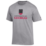 Champion UGA Georgia Bulldogs UGA Arch T-Shirt - Grey