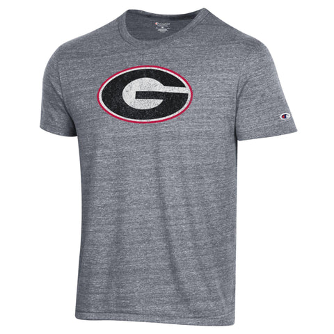 CHAMPION Oval G Tri-Blend T-Shirt - Grey