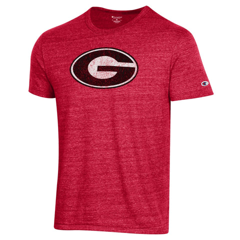 CHAMPION Oval G Tri-Blend T-Shirt - Red