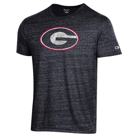 CHAMPION Oval G Tri-Blend T-Shirt - Black