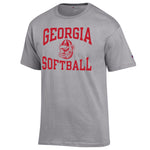 UGA Champion Georgia Softball Crew T-shirt