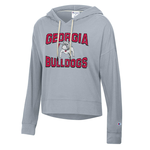 UGA Champion Women's Sueded Hoodie