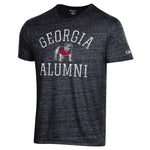 CHAMPION GEORGIA ALUMNI Tri-Blend T-Shirt - BLACK