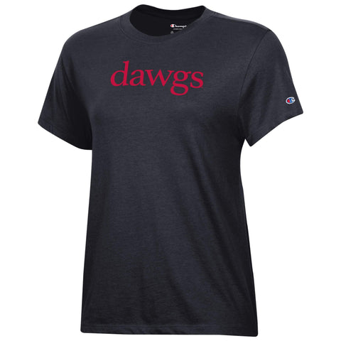 Champion Ladies Dawgs T-shirt - Black