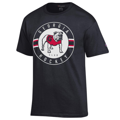 Champion UGA Official  Hockey Logo T-Shirt