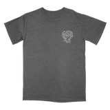 Map of Athens Georgia T-Shirt - Gray