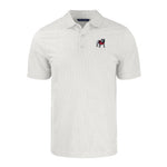 UGA Cutter & Buck Symmetry Dot Polo - White