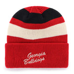 GEORGIA 47 Brand Red Clubhouse Jennings Cuff Knit Beanie