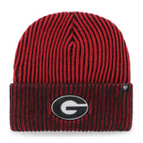 GEORGIA 47 Brand Red Cold Snap Cuff Knit Beanie