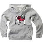 Georgia Bulldogs Toddler Sweatshirt Hoodie - GREY