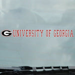 The University Of Georgia Color Shock Decal
