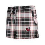 UGA Womens Ashford Plaid Knit Pajama Shorts - FINAL SALE