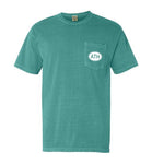 Athens, Ga Comfort Colors LANDMARKS T-Shirt - Seafoam
