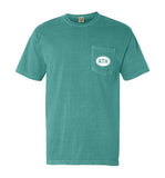 Athens, Ga Comfort Colors LANDMARKS T-Shirt - Seafoam