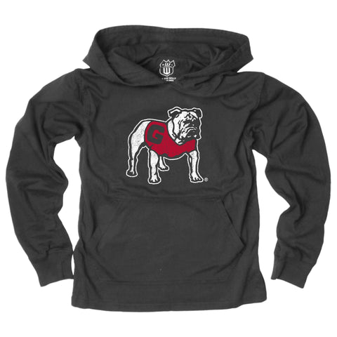 TODDLER Georgia Bulldogs sweatshirt Hoodie - BLACK