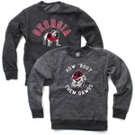 UGA TODDLER  Wes & Willy REVERSIBLE Black Crew Sweatshirt