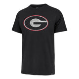 47 Brand UGA Oval G T-shirt - Black *FINAL SALE*