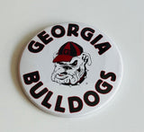 Georgia Bulldog Buttons - 9 Designs