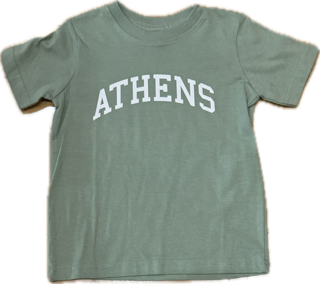 TODDLER Athens Shirt - Green - FINAL SALE