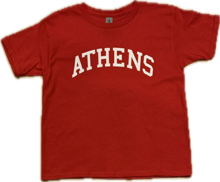 YOUTH Athens Shirt - Red - FINAL SALE