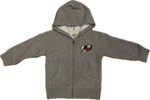 Georgia Bulldogs TODDLER Zip-Up Sweatshirt Gray - Final Sale