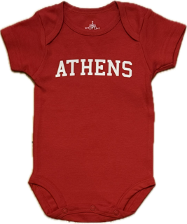 INFANT Athens Onesie - Red - FINAL SALE