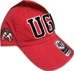 47 Brand Chenille Letters UGA Cap - Red