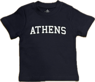 TODDLER Athens Shirt - NAVY BLUE - FINAL SALE