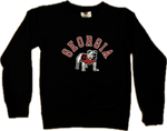 Georgia Bulldogs YOUTH Sweatshirt Black - Final Sale