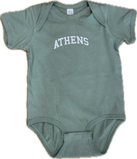 INFANT Athens Onesie - Green - FINAL SALE