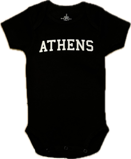 INFANT Athens Onesie - Black - FINAL SALE