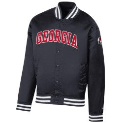 Champion GEORGIA Satin Bomber Jacket - Black