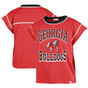 UGA '47 Brand WOMENS Cutoff Sleeve Tee
