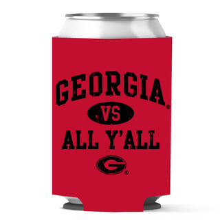 UGA Georgia VS All Y'all Double-Sided Can Cooler