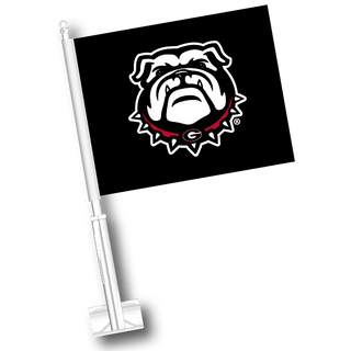 UGA Georgia Bulldogs New Dog Car Flag