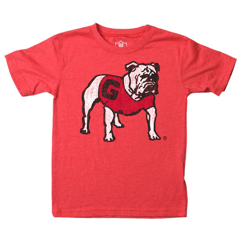 TODDLER UGA Standing Bulldog T-Shirt - Red