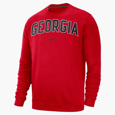 UGA GEORGIA Nike Sweatshirt - RED
