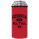 UGA Georgia VS All Y'all Double-Sided Energy Can Cooler